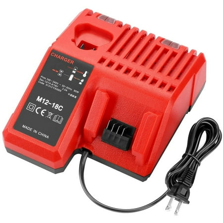 

Buodes Fast Charger Electric Tool Battery Charger M12-18 18V Battery Lithium鈥慖on Fast Intelligent Charger Converter Battery Charger
