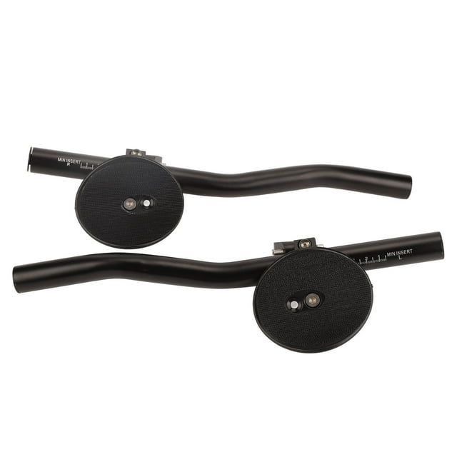 Bike Aero Bars, Bike Rest Handlebar Sturdy Wide Application Adjustable Aluminum Alloy ABS Sponge For Road Bike
