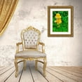 thumbnail image 3 of Grayscale 19x24 Gold Ornate Wood Framed with Double Matting Museum Art Print Titled - Cozy Hydrant, 3 of 4