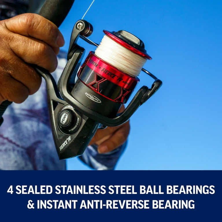 PENN Fierce IV Spinning Reel, 8000 Size Fishing Reel - Walmart.com
