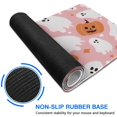 thumbnail image 6 of Long Mouse Pads for Desk,Halloween Ghosts and Pumpkins Desk Mats on Top Of Desks, Desk Mouse Pad Extra Large with 3mm Non-Slip Base and Stitched Edge for Gaming,Office,Work,Home 31.5"x11.8", 6 of 6