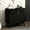 Black, variant on MDF Cabinet - Metal Handles - Hallway - Easy Cleaning