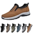 thumbnail image 4 of NOKIO Men's Hiking L𝗈afers Comfortable L𝗈w Top Sneakers Breathable S𝗅ip On Casual Shoes Wate𝗋proof Non-S𝗅ip Outdoor Walking Shoes Lightweight Soft Cushion Sport Shoes, 4 of 4