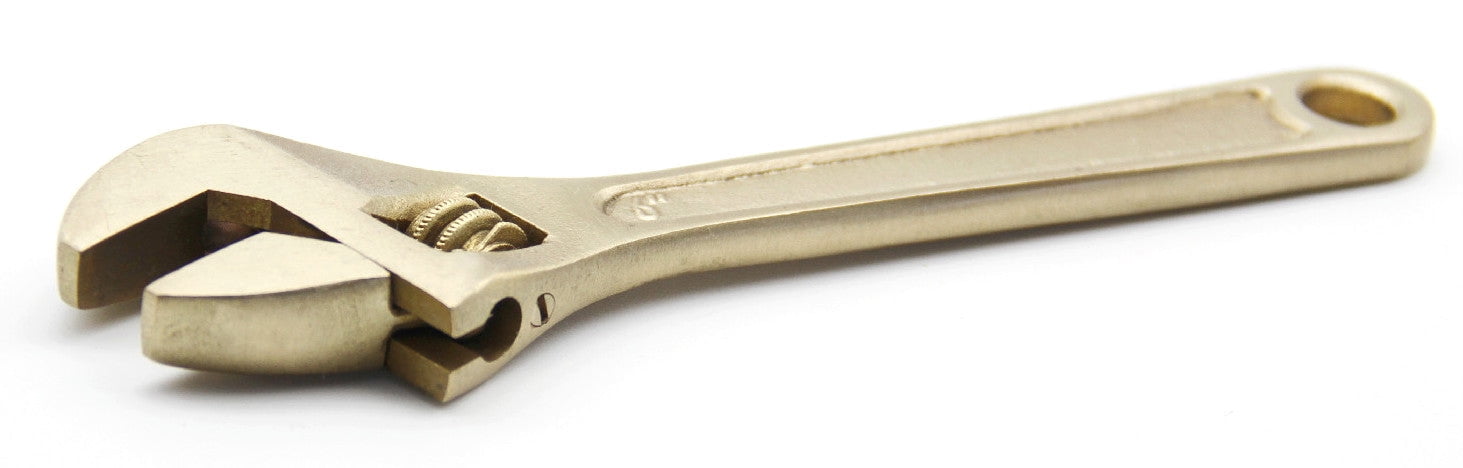 TMAX 6 inch Non Sparking Adjustable Wrench Aluminum-Bronze Non Spark