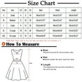 thumbnail image 3 of Viikei Women's Summer Casual T Shirt Dresses,Women's Tiered Ruffle Short Sleeve Dress,2025 New Women's Printed V-neck Chest Button Sleeveless Dress Black XXL, 3 of 5