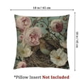 thumbnail image 4 of nygtbtfer Sping Throw Pillow Covers Bird Rose for Parties Living Room Bedroom Sofa Decoration Couch Pillow Covers Set of 2 White, 4 of 7