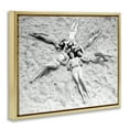 thumbnail image 3 of Stupell Industries Women on Beach in Star Shape People Photography Gold Floater Framed Canvas Art Print Wall Art, 21 x 17, 3 of 9