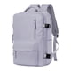 thumbnail image 4 of Mochila informal con doble hombro para mujer y hombre, bolso de noche morado claro, 4 of 9