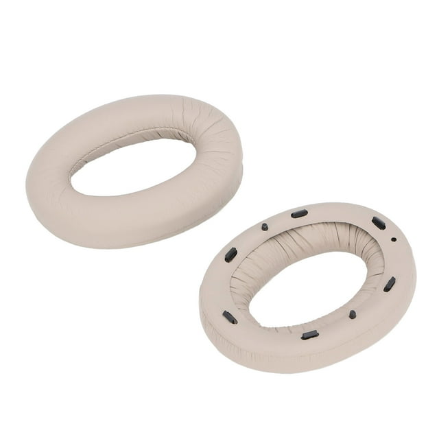 Almohadillas De Repuesto Para Auriculares WH-1000XM2 MDR-1000X, Almohadillas De Cuero Proteico Suave, Espuma Aislante De Ruido