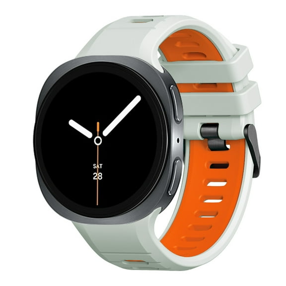 Sports Silicone Strap for Samsung Galaxy Watch 8 44mm 40mm Breathable Wristband for Galaxy Watch 8 Classic 46mm Replaceable Belt