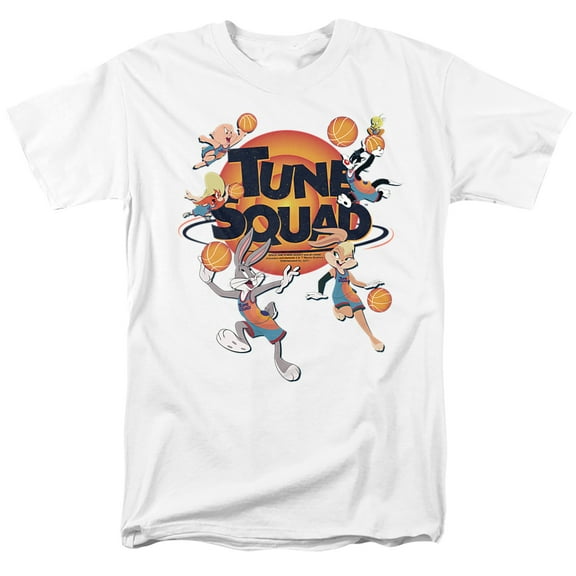 Space Jam: A New Legacy Tune Squad Group Unisex Adult T-Shirt, Tune Squad Group, X-Large
