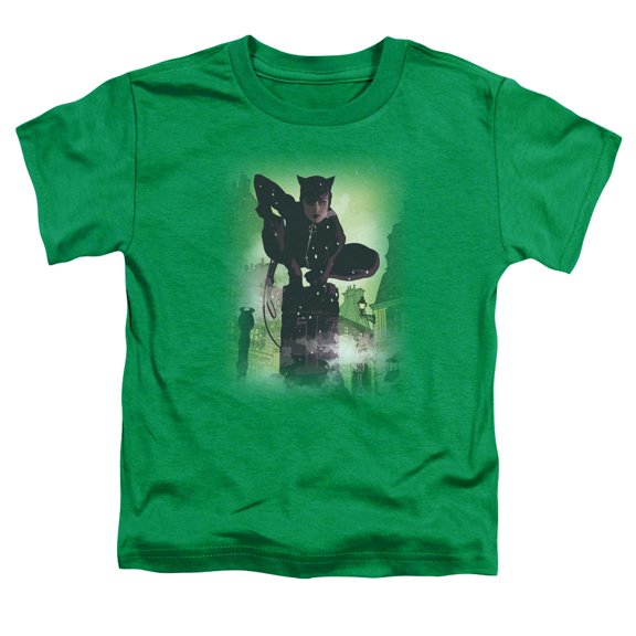 Batman Catwoman #63 Cover S/S Toddler T-Shirt Kelly Green