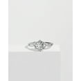 thumbnail image 3 of Oryn Jewel 2.1 Ct Round Cut Diamond Ring - 14K White Gold Plated Ring - Engagement Wedding Ring - Split Shank Forever Diamond Ring - Casual Daily Wear Ring for Women - Her Ring for Gift, 3 of 3