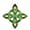 D, variant on Btomtd St. Patrick's Day Suncatcher Acrylic Hanging Ornament, Green Clover Festive Decoration for Window Wall, Indoor Outdoor Home Decor (4", D)