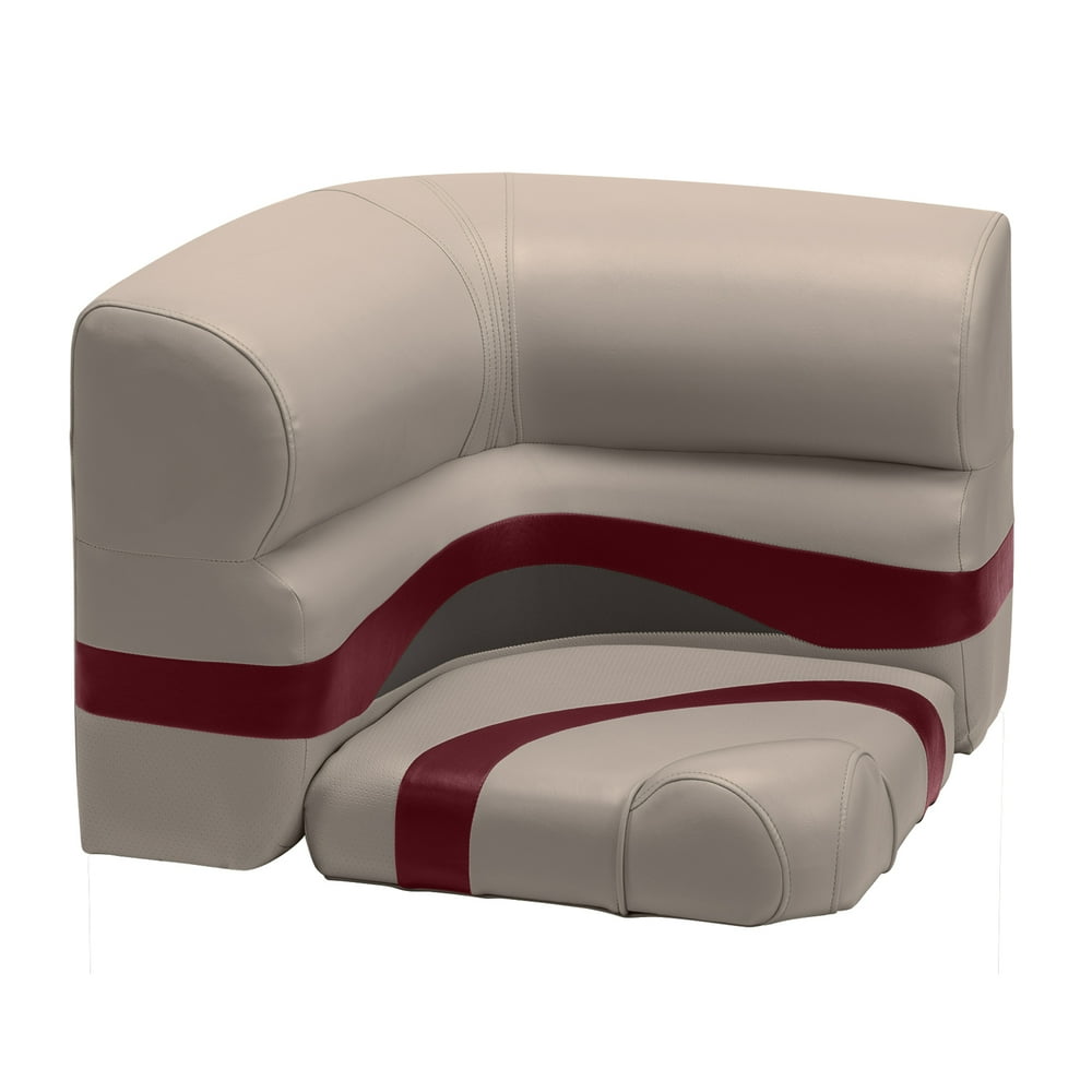 Wise BM110031731 Premier Series 25" Pontoon Radius Corner Seat Cushion