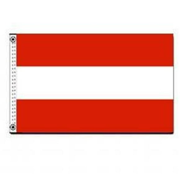 Annin Flagmakers 190473 5 ft. X 8 ft. Nyl-Glo Austria Flag