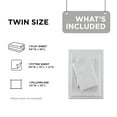 thumbnail image 2 of Regency Heights Twin Size Cotton Flannel Sheet Set, 3-Piece Flannel Bed Sheets Twin, 100% Cotton Bed Sheets Set with Deep Pocket, Grey Dots, 2 of 6