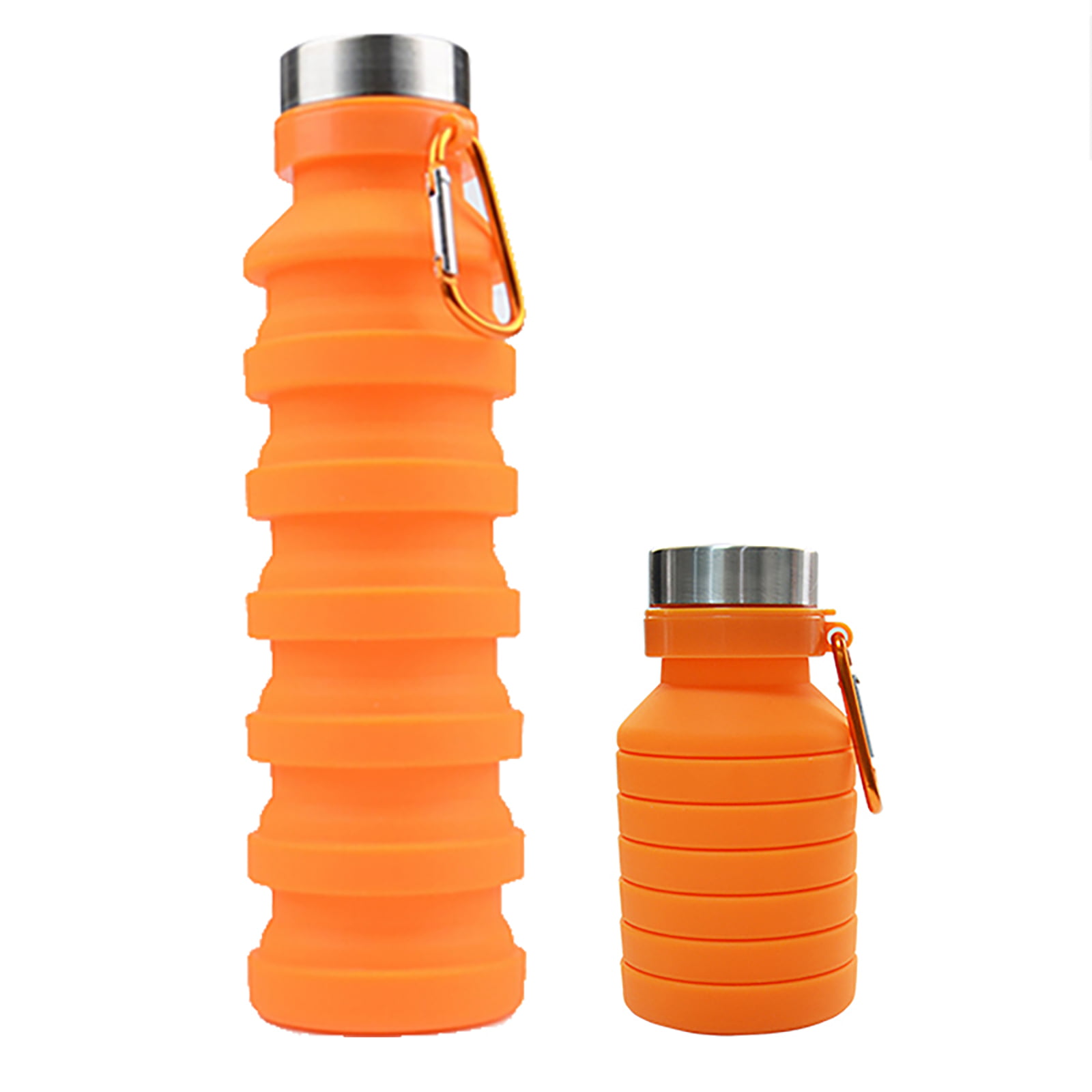 Outdoor Sport Retractable Collapsible Travel Cup Folding Silicone Water Bottle
