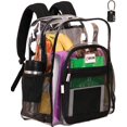 thumbnail image 1 of Mochila SHYLERO Clear X-Large 32L con cierre TSA - Negra, 1 of 9