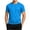 Sky Blue, variant on LIaqionyy Workout Shirt for Mens Casual Loose Short Sleeve Summer Solid Color Comfortable Lightweight Tops