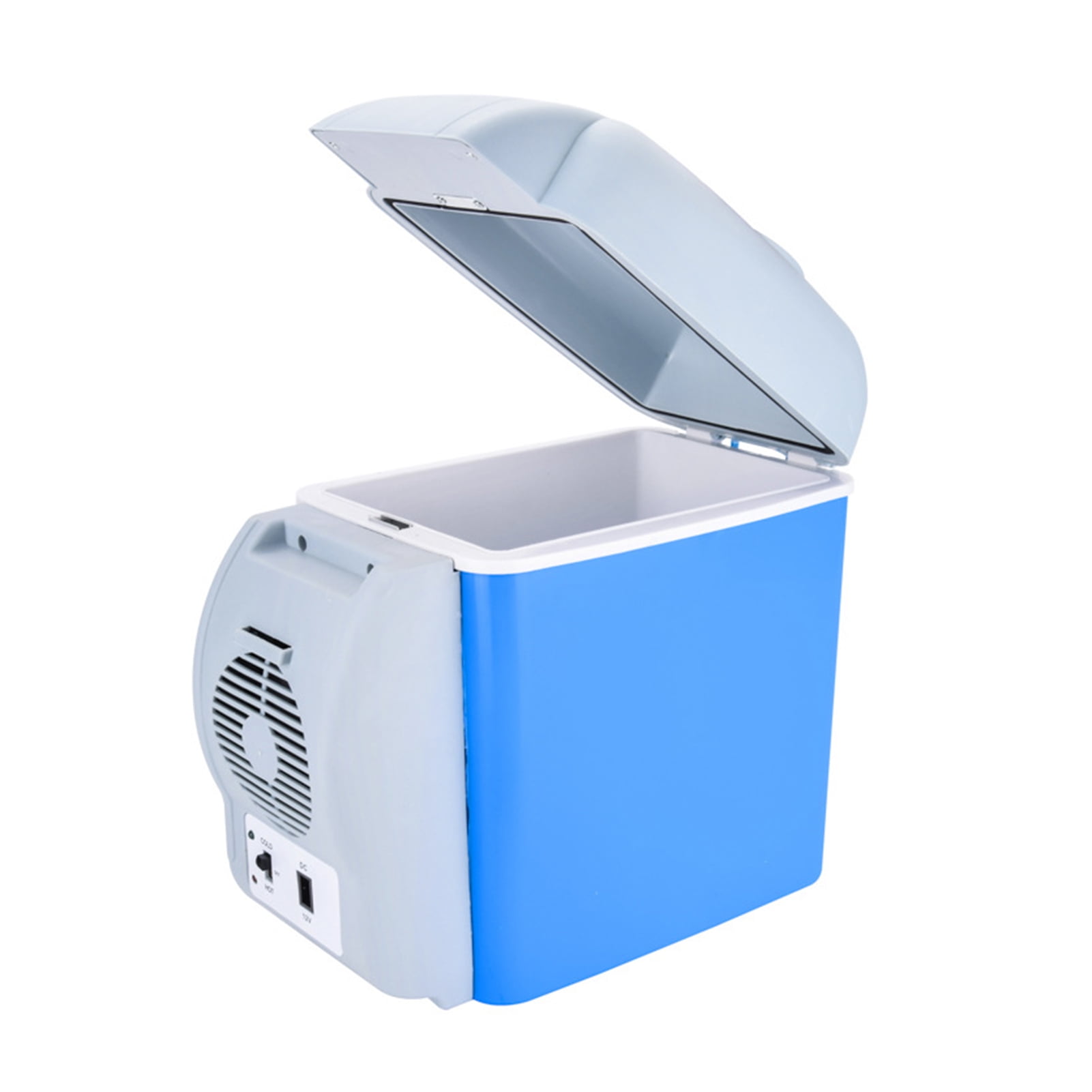 Electric Cool Box 7.5-L Dual Voltage Car Refrigerator Portable Fridge Freezer Camping For Travel Camping Picnics 12V/220-240V Car Cooler 