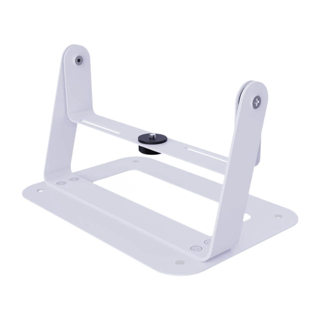 lionlar Projector Base Stand 360 degreeSwivel 1/4 inch Screw Hole Portable Projector Stand white