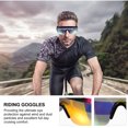 thumbnail image 4 of ROMANSENTIAL 3Ensemble Lunettes de Soleil Rétro pour Hommes Carrées Roses pour Cyclisme et Camping, 4 of 4