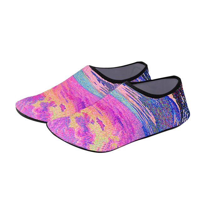 JShteea Calcetines Playa para Hombres Y Mujeres Zapatos Buceo Descalzos para (ondas XXL)