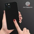 thumbnail image 4 of For iPhone14promax Transparent For iPhone 14 Pro Max Carbon Fiber Stickers Soft W3A7, 4 of 9