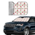 thumbnail image 3 of Kdxio Strawberry Print Front Windshield Sun Shade,Folding Auto Sunshade for Car Truck SUV-Medium, 3 of 7