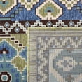 thumbnail image 5 of Safavieh Veranda Moriah Geometric Indoor/Outdoor Area Rug, Green/Blue, 8' x 8' Round, 5 of 9