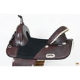 thumbnail image 4 of 10HS HILASON Western Horse Saddle Treeless Trail Genuine American Leather | Horse Saddle | Western Saddle | Treeless Saddle | Saddle for Horses | Horse Leather Saddle, 4 of 7