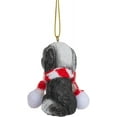 thumbnail image 6 of Shih Tzu Dog Wearing Candy Cane Scarf Christmas Tree Ornaments, 6 of 6