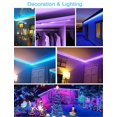 thumbnail image 3 of Ensemble de Bandes Lumineuses Bluetooth à DEL 5050 Couleurs avec Lumière Musicale Intelligente et Éblouissante à Commande Vocale, 3 of 5