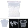 thumbnail image 5 of Pack of 1000  Ink Cups, Transparent Plastic Ink Caps, Ink Cups,  Accessories, Small  Cups for  Ink  Machine, 5 of 5