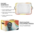 thumbnail image 3 of Dog Shiba Inu Sunglasses Storage Bins Baskets With Handles Storage Box Clothes Organizer Organization Toys, 3 of 7