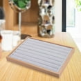 thumbnail image 5 of Wood Jewelry Trays Organizer Holder Display for Drawer Ear Necklace Lines, 5 of 7