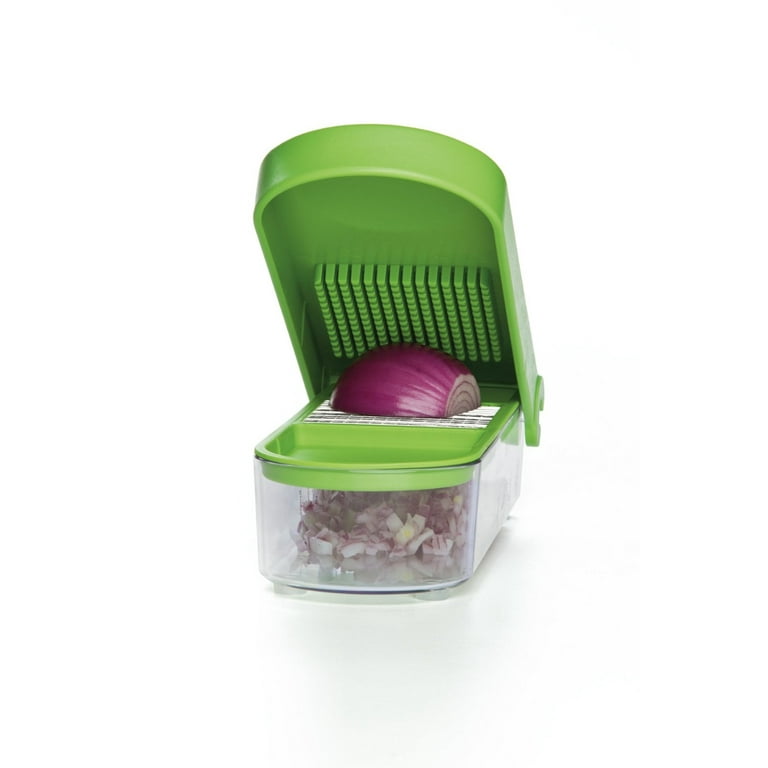 Progressive International GOC-310 Onion Chopper Green/White, Standard