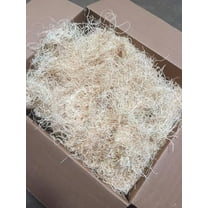 Excelsior Wood Wool Packing Filler - 25 lb - All-Natural Aspen Wood Wool for  and Gift Basket Packaging Material