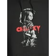 thumbnail image 4 of Chucky Men's & Big Men's Graphic Hoodie Sweatshirt, Sizes S - 3XL, 4 of 5