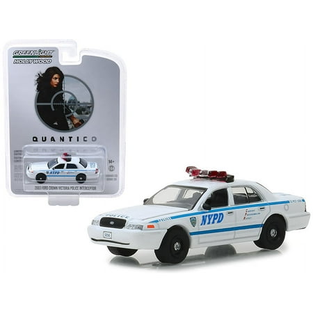2003 Ford Crown Victoria Police Interceptor (NYPD) "Quantico" (2015-2018) TV Series 1/64 Diecast Model Car by Greenlight