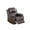 Brown-1Seater, variant on Power Recliner Chair, Breathable Leather Electric Reclining Chair with Adjustable Backrest for Living Room, Brown