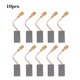 thumbnail image 2 of 10 PCS MINI CEPILLOS DE MOTOR DE ENTROBORO NEGRO DE REEMPLAZO DE REPUSTO CON Resorte de 25 mm y Núcle de Cobre para La Mácina de Perforació de Perforació Eléctrica, 2 of 7