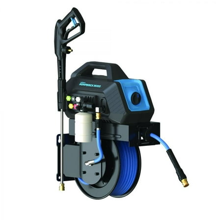 Blubird 3000 PSI Pressure Washer with 50 ft Auto-Retractable Hose Reel