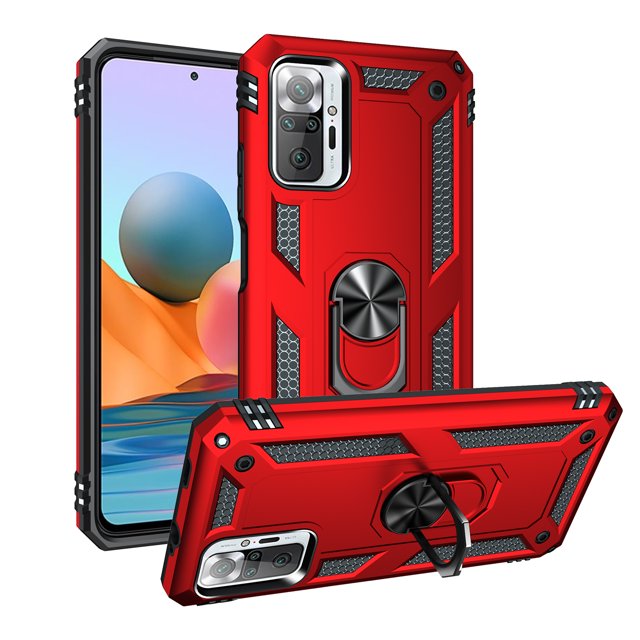 Funda de teléfono para Xiaomi Redmi Note 10 Pro de Uso Rudo Shockproof + Mica de Hidrogel