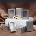 thumbnail image 3 of Playing Card Box Trading Card Case Card Storage Can Card Organizers Card Case Empty Metal Storage Box For Gaming Cards Playing Card Box Holder Case Cards Container Box Jewelry Storage Case Organizers, 3 of 8