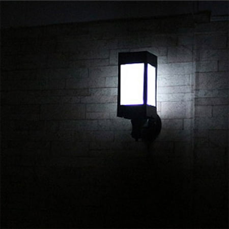 

Outdoor Solar Post Light Fixture Chinese Style Square Gate Rainproof Headlight for Fence Deck Patio Garden Decorative