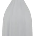 thumbnail image 3 of Rizie Vase with Ribbed Texture, 41 Inch Contemporary White Polyresin, 3 of 6