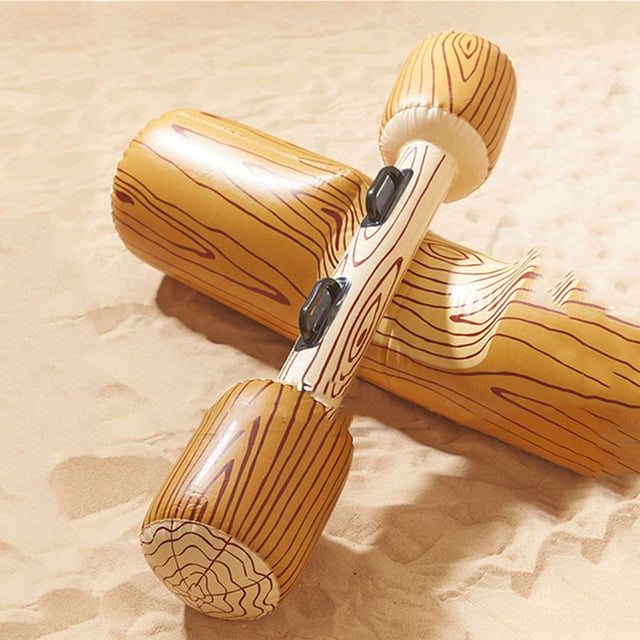 Juguetes inflables de 2 piezas Yotijar Canoa flotante inflable