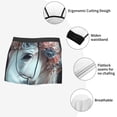 thumbnail image 4 of KLL Flower Crown White Horse Men's Cotton Boxer Briefs Underwear-Large, 4 of 8
